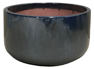 Demi Glazed Cylinder Plant Pot Mirror 37cm