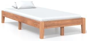 Bed Frame Solid Teak Wood 100x200 cm