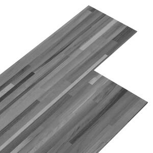 PVC Flooring Planks 5.02 m² 2 mm Self-adhesive Striped Grey