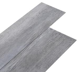 Self-adhesive PVC Flooring Planks 5.21 m? 2 mm Matt Wood Grey
