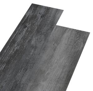 Self-adhesive PVC Flooring Planks 5.21 m? 2 mm Shiny Grey