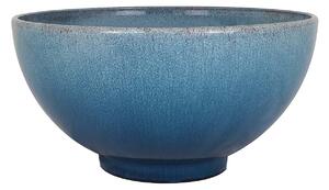 Glazed Finish Blue Bowl Planter - 32.5cm