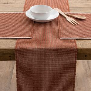 Stitchline Table Runner Brown/Yellow