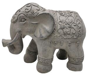 Asian Elephant Garden Ornament