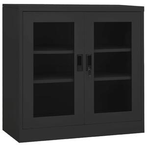 Office Cabinet Anthracite 90x40x90 cm Steel