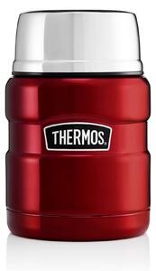 Thermos Stainless King 470ml Red Food Flask Red