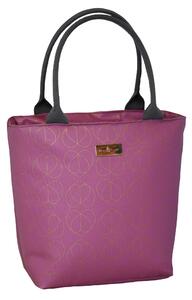 Beau and Elliot Orchid Insulated Lunch Tote Pink, Black and Gold