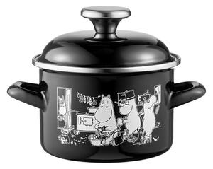 Muurla Moomin enamel pot tall lid 1.5 L The Kitchen