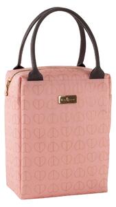 Beau and Elliot Blush Insulated Lunch Tote Pink and Black