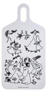 Muurla Moomin 80 cutting board 23x44 cm White