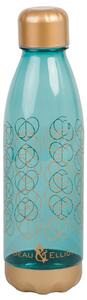 Beau and Elliot Teal 700ml Drinks Bottle Blue, Gold and Black
