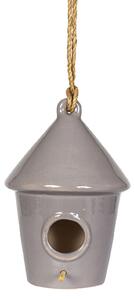 Conical Ceramic Birdhouse (Slate or Teal) - 26cm