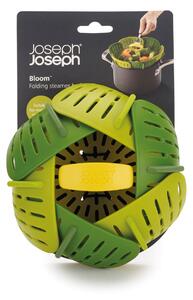 Joseph Joseph Bloom Folding Steamer Basket Green and Yellow