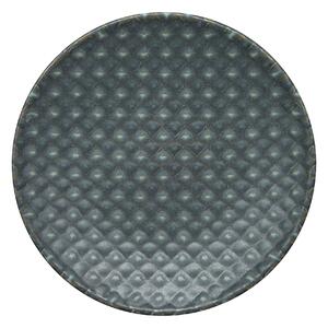 Denby Impression Small Charcoal Accent Plate Grey