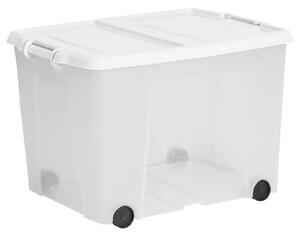 75L Storemaster Box with Lid - Clear