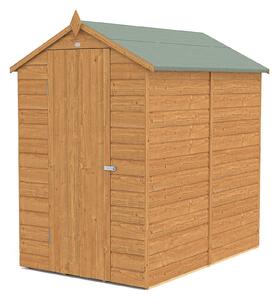 Shiplap Dip Treated 6x4ft Apex Shed - No Window
