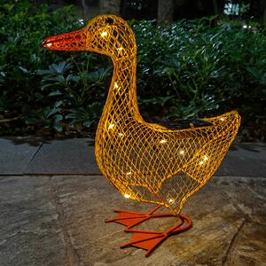 Solar Mesh Duck Garden Light