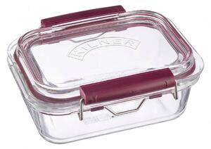 Kilner 0.6 Litre Fresh Food Storage Container Clear and Purple