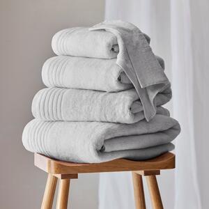 Dorma Tencel Sumptuously Soft Silver Birch Towel Silver