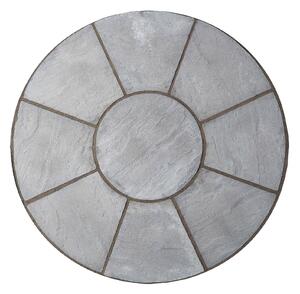 Stylish Stone Chantry Circle Paving Kit 1.5m Graphite