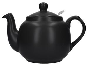 London Pottery Matt Black Farmhouse Teapot Black