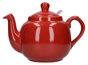 London Pottery Red Farmhouse Teapot Red
