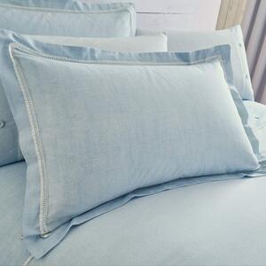 Millie Blue Oxford Pillowcase Blue