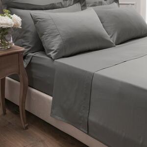 Dorma Smooth & Soft 300 Thread Count Cotton Sateen Flat Sheet