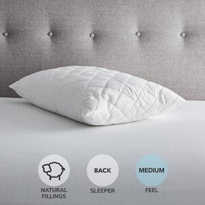 Fogarty Wool Medium-Support Pillow White
