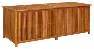 Garden Storage Box 200x80x75 cm Solid Acacia Wood