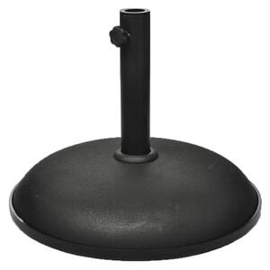 Umbrella Base 30 kg Black Steel and Cement