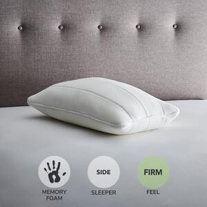 Fogarty Luxury Memory Foam Extra Deep and Firm-Support Pillow White