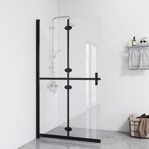 Foldable Walk-in Shower Wall Transparent ESG Glass 70x190 cm