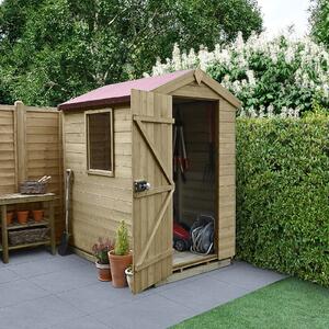 Tongue & Groove Pressure Treated 6x4ft Apex Shed