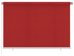 Outdoor Roller Blind 220x140 cm Red