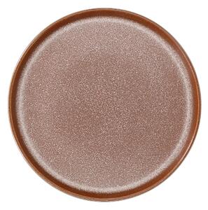 House Beautiful Metro Stacking Side Plate Brown - Set of 2