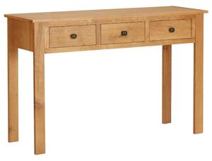 Dressing Table 110x40x75 cm Solid Oak Wood
