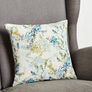 Camille Cushion Cover White and Blue