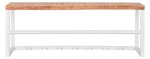 LABEL51 Coat Rack Swing 80x30x30 cm Wood/White