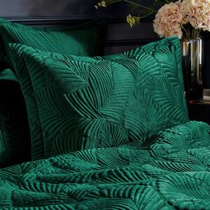 Paoletti Palmeria Emerald Oxford Pillowcase Green