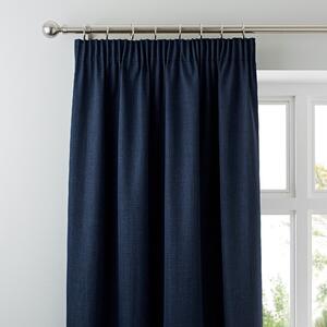 Solar Blackout Pencil Pleat Curtains