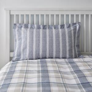 Harrison Blue Oxford Pillowcase Blue