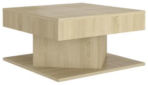 Coffee Table Sonoma Oak 57x57x30 cm Engineered Wood