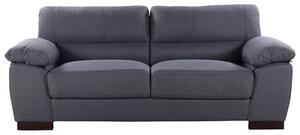 Becker Fabric 3 Seater Sofa, Ash