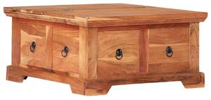 Coffee Table 66x70x35 cm Solid Acacia Wood