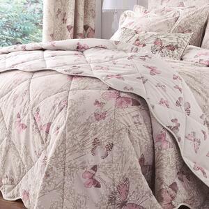 Botanica Butterfly Blush Bedspread Pink