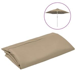 Replacement Fabric for Outdoor Parasol Taupe 300 cm