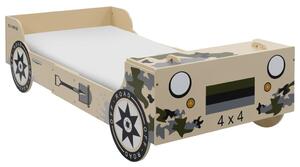 Children's Off-road Bed 90x200cm Camouflage