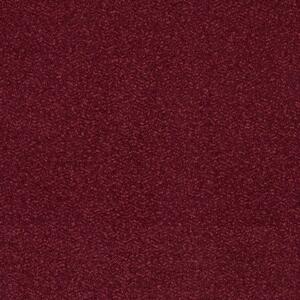 Lux Boucle Curtain Fabric Rosso
