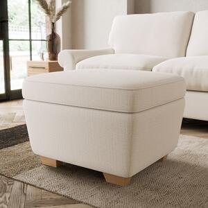 Arundel Storage Footstool Beige